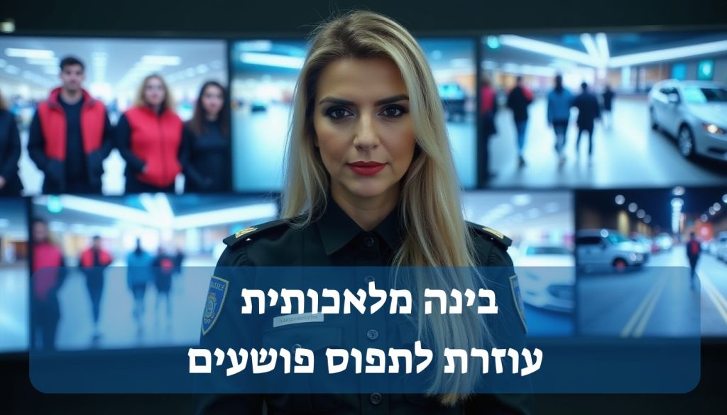 בינה מלאכותית עוזרת לתפוס פושעים